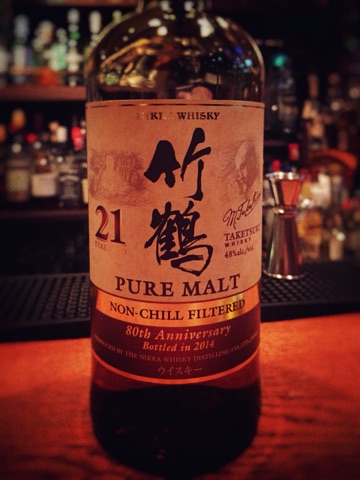 竹鶴21年 ノンチルフィルタード
